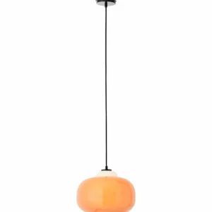 Luminaires Brilliant Suspension Brilliant Blop Noir, 1 lumière* Lampes En Verre