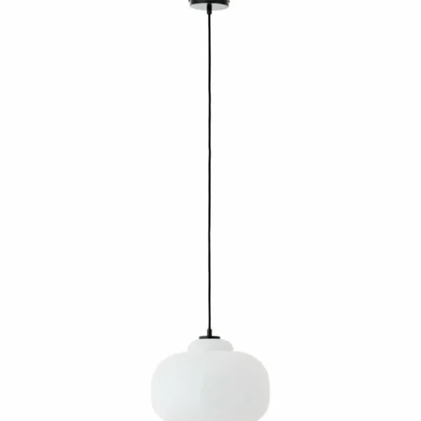 Luminaires Brilliant Suspension Brilliant Blop Noir, 1 lumière* Lampes En Verre