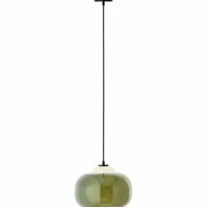 Luminaires Brilliant Suspension Brilliant Blop Noir, 1 lumière* Lampes En Verre