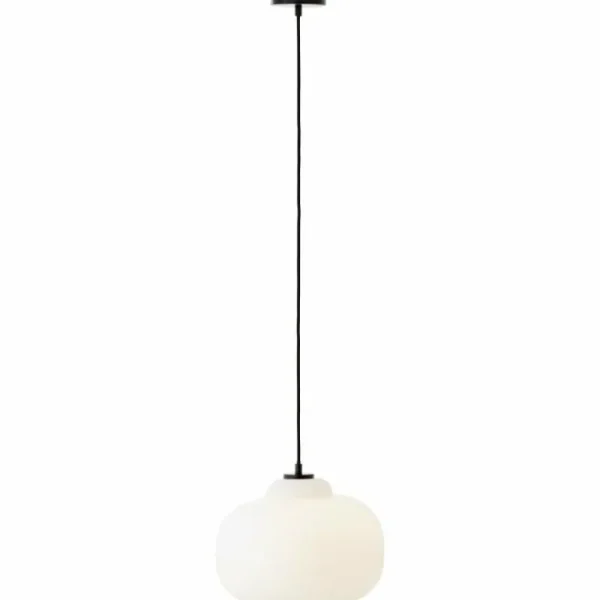 Luminaires Brilliant Suspension Brilliant Blop Noir, 1 lumière* Lampes En Verre