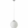 Luminaires Brilliant Suspension Brilliant Fantasia Argenté, 1 lumière* Lampes En Verre