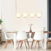 Luminaires Brilliant Suspension Brilliant Glint Or, 4 lumières* Lampes En Verre