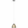 Luminaires Brilliant Suspension Brilliant Relax Chrome, 1 lumière* Lampes En Verre