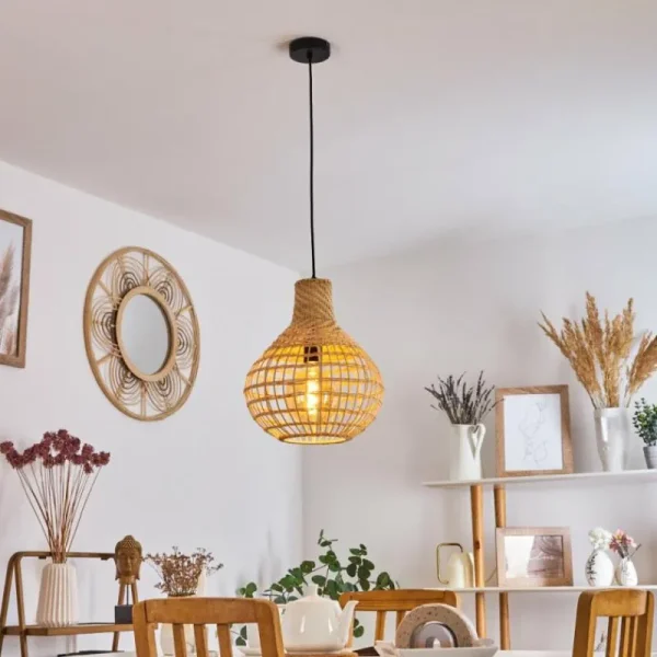 hofstein Suspension Bulach Noir, 1 lumière* Lampes Modernes