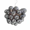 By Rydéns Suspension By Rydens Gross Gris, 8 lumières* Lampes En Verre