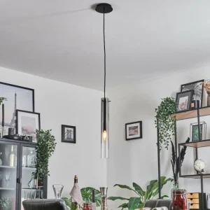 hofstein Suspension Caimitte Noir, 1 lumière* Lampes Modernes