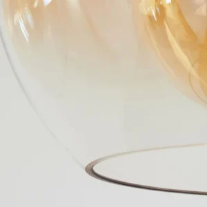 hofstein Suspension Calapa Laiton, 4 lumières* Lampes En Verre