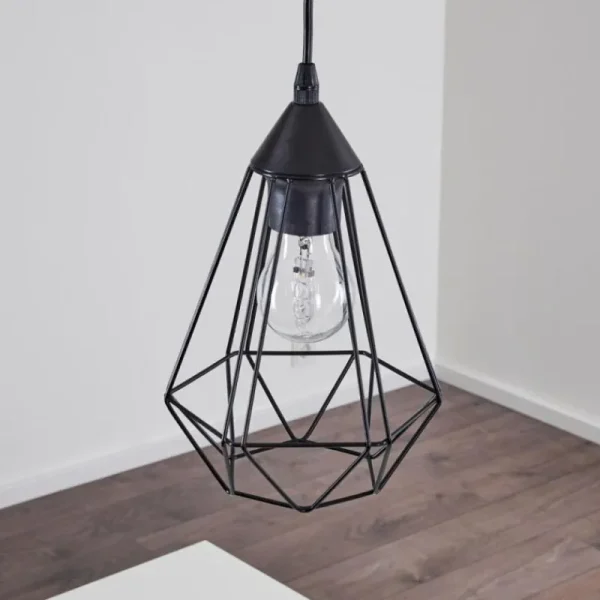 hofstein Suspension Cenova Noir, 1 lumière* Lampes Modernes