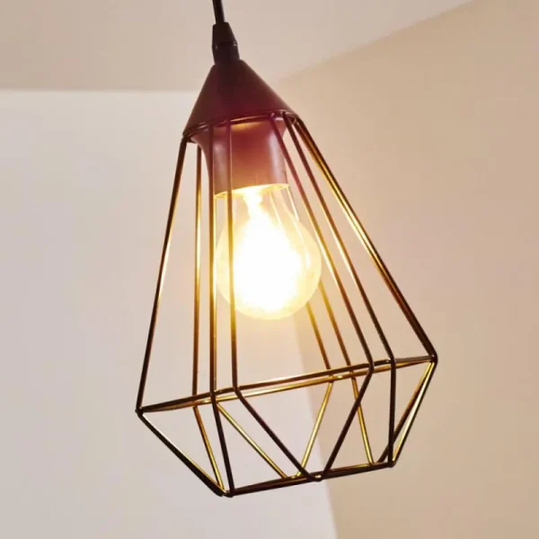hofstein Suspension Cenova Noir, 1 lumière* Lampes Modernes