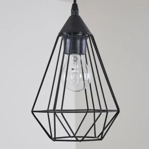 hofstein Suspension Cenova Noir, 1 lumière* Lampes Modernes