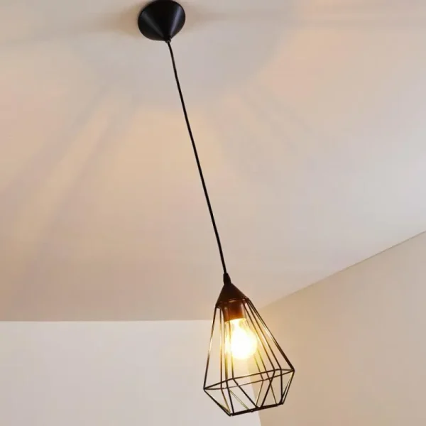 hofstein Suspension Cenova Noir, 1 lumière* Lampes Modernes