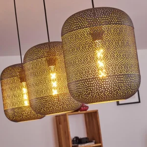 hofstein Suspension Chidu Gris, 3 lumières* Lampes Modernes