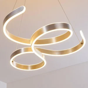 hofstein Suspension Chippewa LED Aluminium, 1 lumière* Lampes Modernes