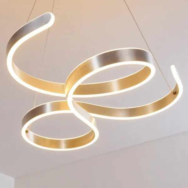 hofstein Suspension Chippewa LED Aluminium, 1 lumière* Lampes Modernes