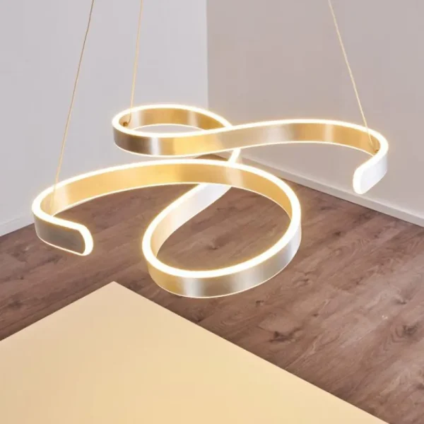 hofstein Suspension Chippewa LED Aluminium, 1 lumière* Lampes Modernes