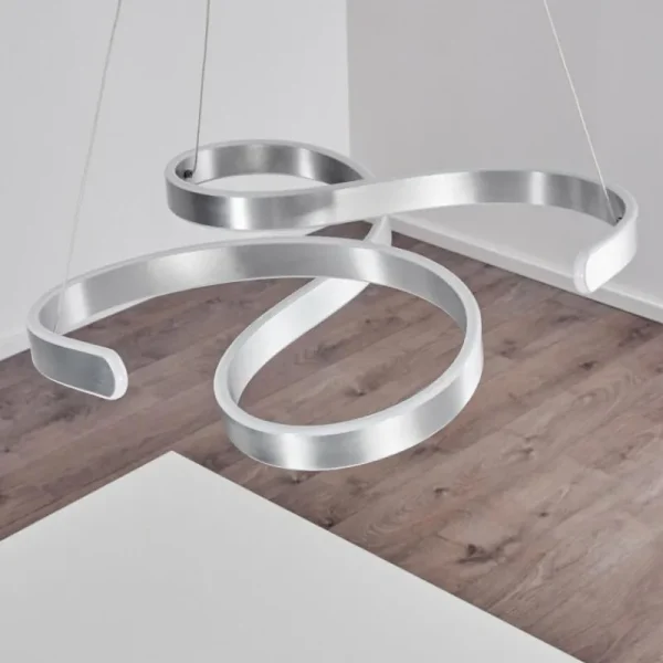 hofstein Suspension Chippewa LED Aluminium, 1 lumière* Lampes Modernes