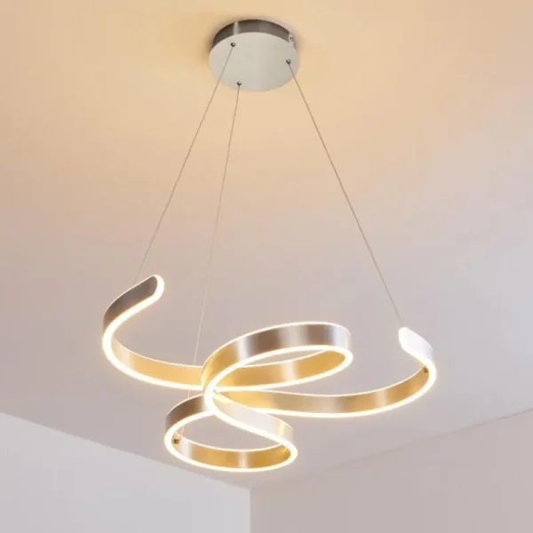 hofstein Suspension Chippewa LED Aluminium, 1 lumière* Lampes Modernes