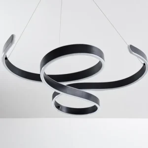 hofstein Suspension Chippewa LED Noir, 1 lumière* Lampes Modernes