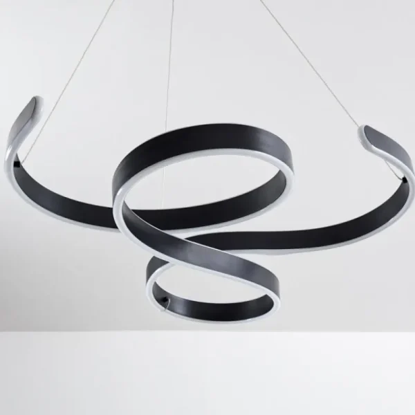 hofstein Suspension Chippewa LED Noir, 1 lumière* Lampes Modernes