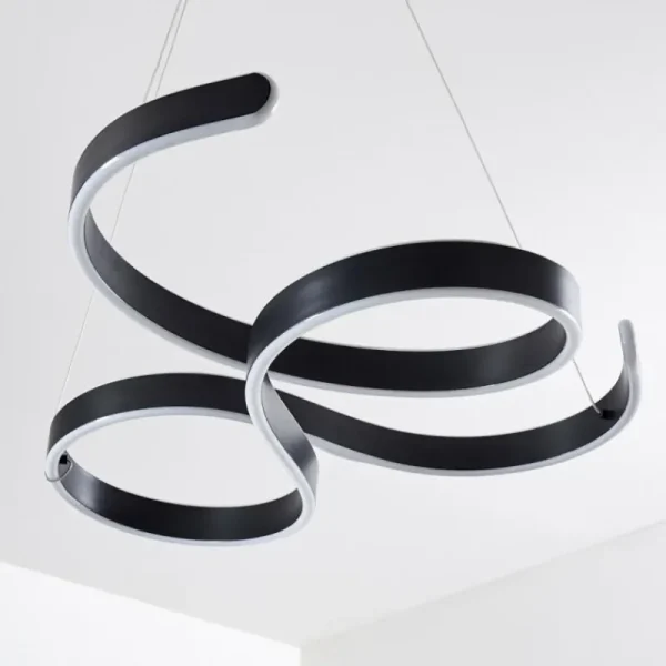 hofstein Suspension Chippewa LED Noir, 1 lumière* Lampes Modernes