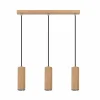 hofstein Suspension Chuquis LED Écru, Noir, 3 lumières* Lampes Modernes