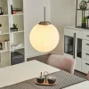 hofstein Suspension Cochuna Nickel mat, 1 lumière* Lampes En Verre