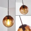 Luminaires Globo Lighting Suspension Degevos Brun, 1 lumière* Lampes En Verre