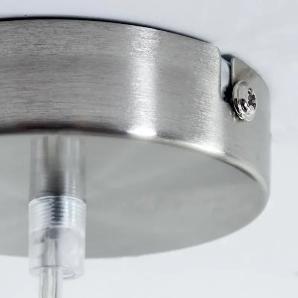 hofstein Suspension Degevos Nickel mat, 1 lumière* Lampes En Verre