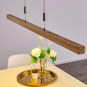 hofstein Suspension Deshka LED Argenté, 1 lumière* Lampes Modernes