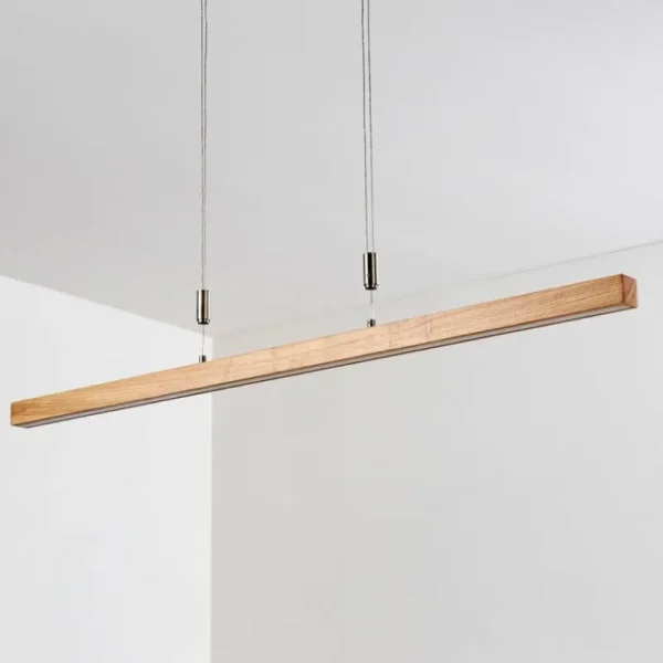 hofstein Suspension Deshka LED Argenté, 1 lumière* Lampes Modernes