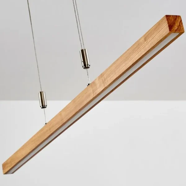hofstein Suspension Deshka LED Argenté, 1 lumière* Lampes Modernes