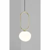 Design For The People by Nordlux Suspension SHAPES Laiton, 1 lumière* Lampes En Verre