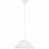 Luminaires Eglo Suspension Eglo ALBANY Blanc* Lampes En Verre