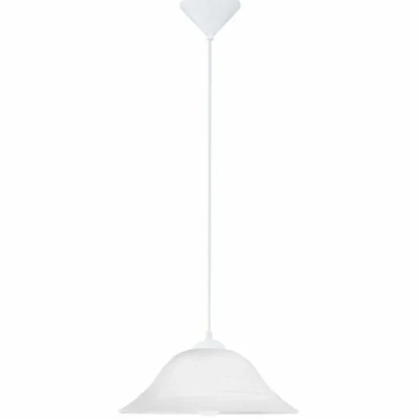 Luminaires Eglo Suspension Eglo ALBANY Blanc* Lampes En Verre