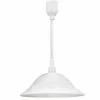 Luminaires Eglo Suspension Eglo ALESSANDRA Blanc, 1 lumière* Lampes En Verre