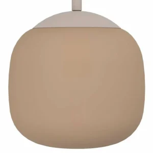 Luminaires Eglo Suspension Eglo COMINIO Taupe, 3 lumières* Lampes En Verre