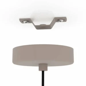 Luminaires Eglo Suspension Eglo COMINIO Taupe, 1 lumière* Lampes En Verre