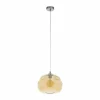 Luminaires Eglo Suspension EGLO DOGATO Chrome, 1 lumière* Lampes En Verre