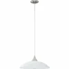 Luminaires Eglo Suspension Eglo LAZOLO Nickel mat* Lampes En Verre