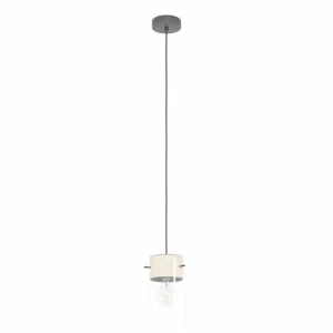 Luminaires Eglo Suspension Eglo MADRESELVA Noir, 1 lumière* Lampes En Verre