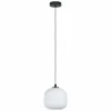 Luminaires Eglo Suspension Eglo MANTUNALLE Noir, 1 lumière* Lampes En Verre