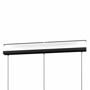 Luminaires Eglo Suspension Eglo MARYVILLA Bruni, Noir, 3 lumières* Lampes En Verre