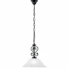 Luminaires Eglo Suspension Eglo MURCIA Noir* Lampes En Verre