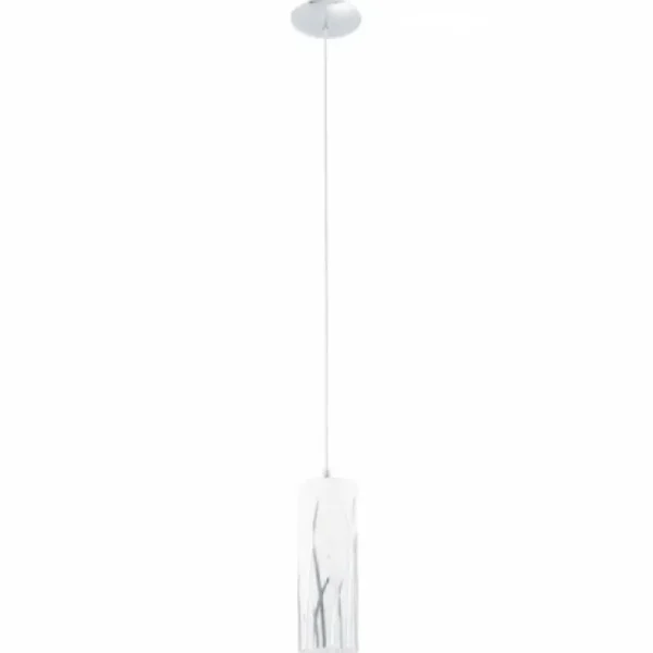 Luminaires Eglo Suspension Eglo RIVATO Chrome* Lampes En Verre