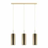 Luminaires Eglo Suspension Eglo SELVINO Nickel mat, 3 lumières* Lampes En Verre