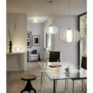 Luminaires Eglo Suspension Eglo STELLATO Blanc, 1 lumière* Lampes En Verre