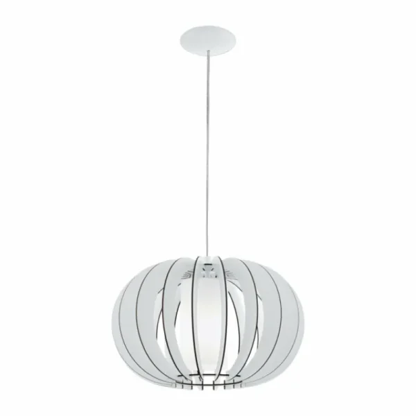 Luminaires Eglo Suspension Eglo STELLATO Blanc, 1 lumière* Lampes En Verre