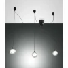 Luminaires Fabas Luce Suspension Fabas Luce Blog LED Noir, 1 lumière* Lampes En Verre