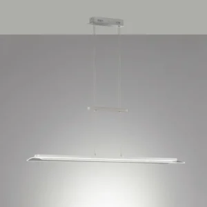 Luminaires Fischer & Honsel Suspension Fischer & Honsel Nana LED Nickel mat, 1 lumière* Lampes En Verre