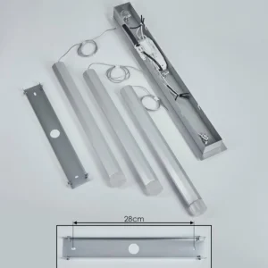hofstein Suspension Freshwater LED Aluminium, 3 lumières* Lampes Modernes
